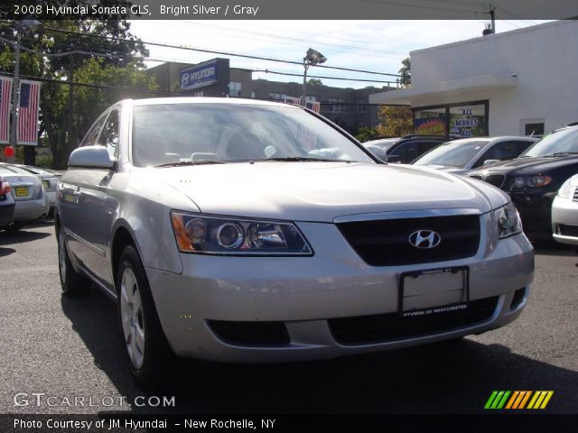 2008 Hyundai Sonata GLS in Bright Silver