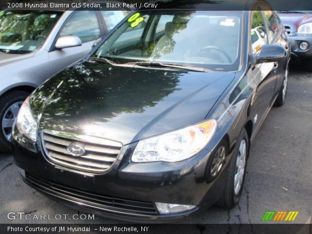 2008 Hyundai Elantra GLS Sedan in Black Pearl