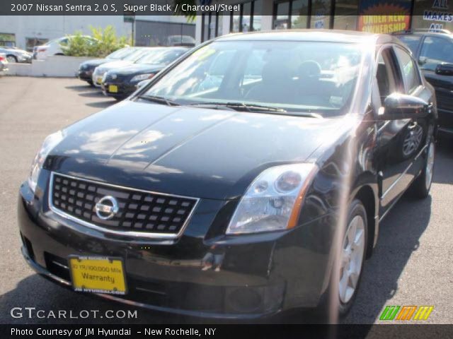 2007 Nissan Sentra 2.0 S in Super Black