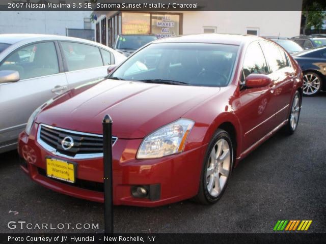 2007 Nissan Maxima 3.5 SE in Sonoma Sunset Metallic