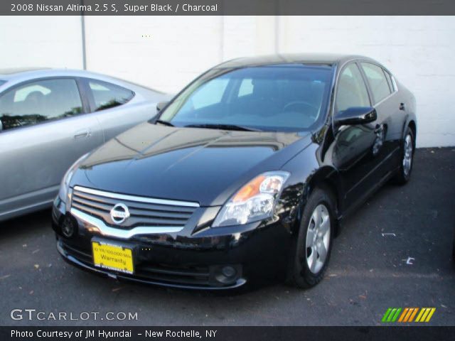 2008 Nissan Altima 2.5 S in Super Black