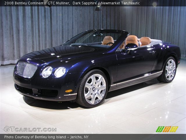 2008 Bentley Continental GTC Mulliner in Dark Sapphire