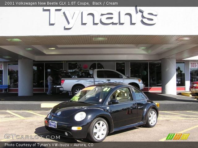 2001 Volkswagen New Beetle GLX 1.8T Coupe in Black