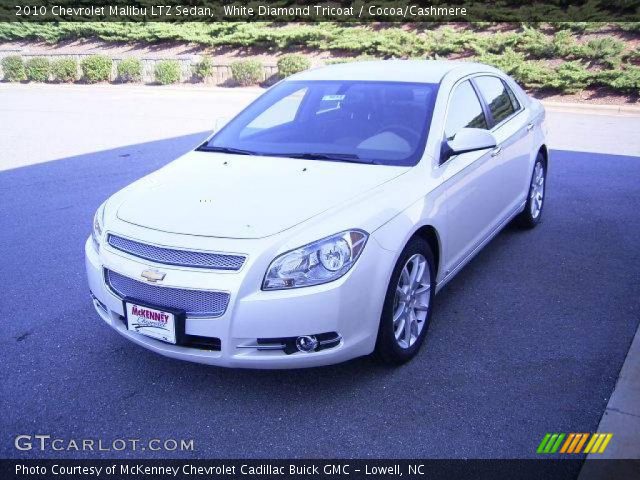 2010 Chevrolet Malibu LTZ Sedan in White Diamond Tricoat