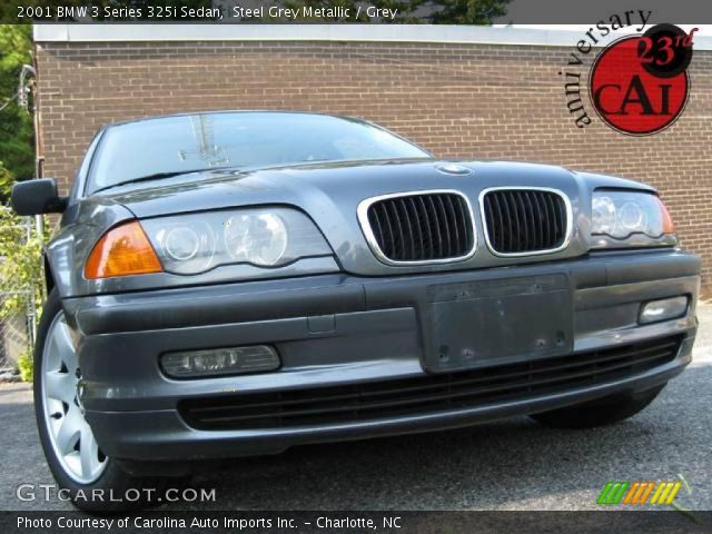 2001 BMW 3 Series 325i Sedan in Steel Grey Metallic