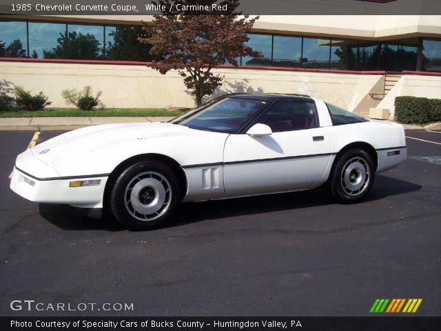 1985 Chevrolet Corvette Coupe in White