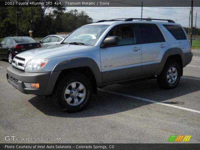 2003 Toyota 4Runner SR5 4x4 in Titanium Metallic