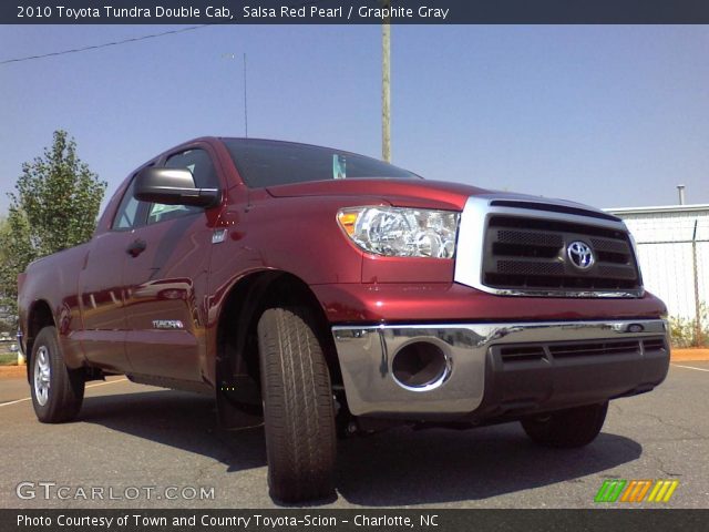 2010 Toyota Tundra Double Cab in Salsa Red Pearl