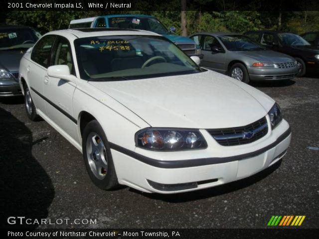 2001 Chevrolet Impala LS in White