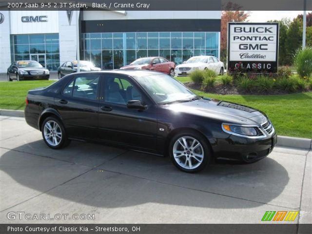 2007 Saab 9-5 2.3T Sedan in Black