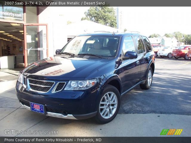 2007 Saab 9-7X 4.2i in Crystal Blue Metallic