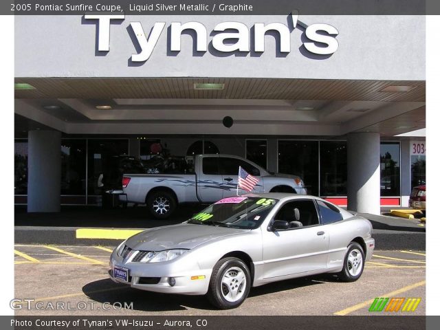2005 Pontiac Sunfire Coupe in Liquid Silver Metallic