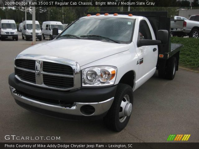 2008 Dodge Ram 3500 ST Regular Cab Chassis in Bright White