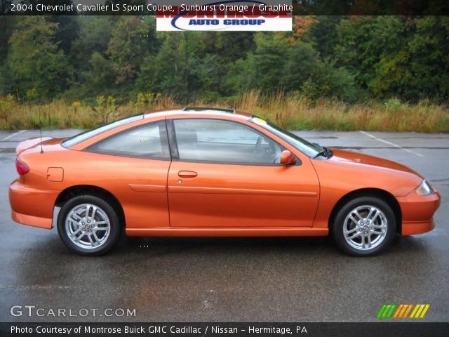 2004 Chevrolet Cavalier LS Sport Coupe in Sunburst Orange