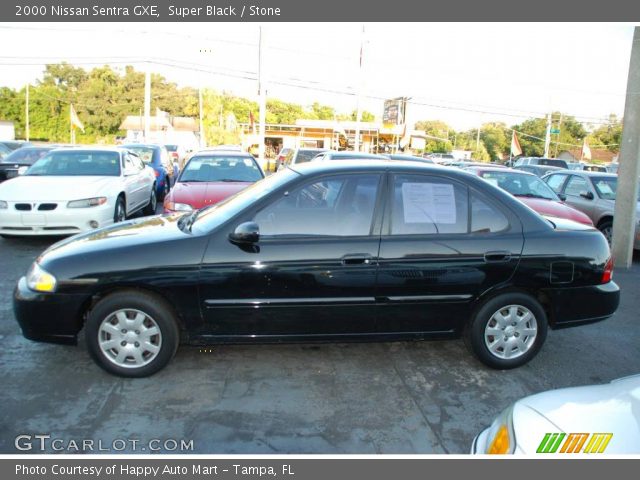 2000 Nissan Sentra GXE in Super Black