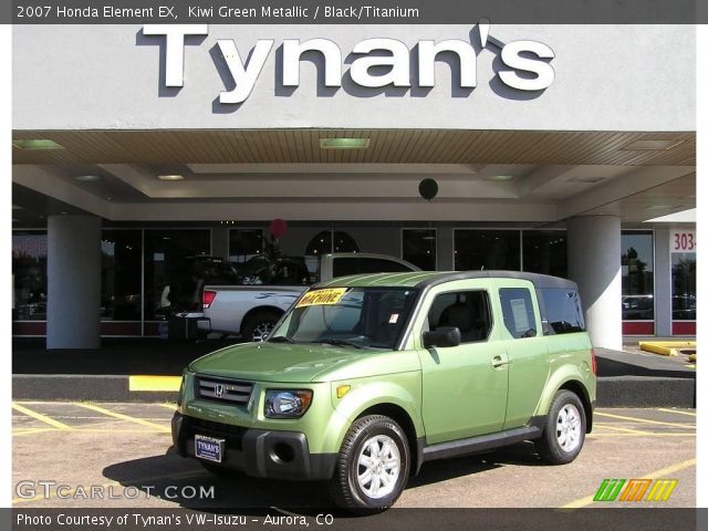 2007 Honda Element EX in Kiwi Green Metallic