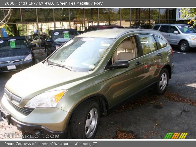 2008 Honda CR-V LX 4WD in Green Tea Metallic