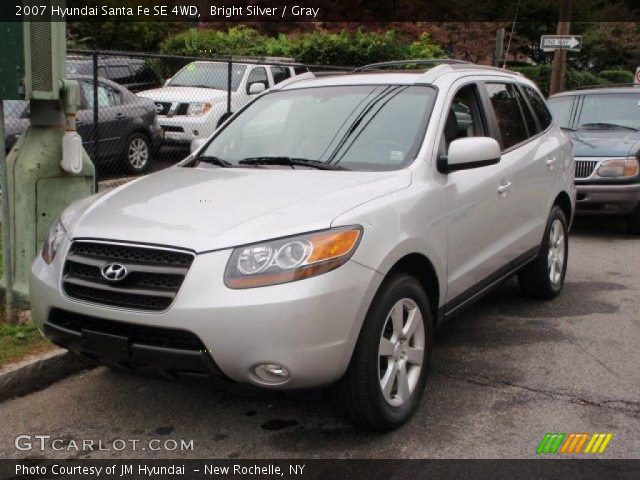 2007 Hyundai Santa Fe SE 4WD in Bright Silver