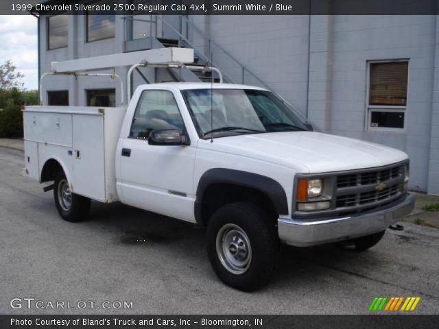 1999 Chevrolet Silverado 2500 Regular Cab 4x4 in Summit White