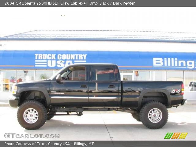 2004 GMC Sierra 2500HD SLT Crew Cab 4x4 in Onyx Black