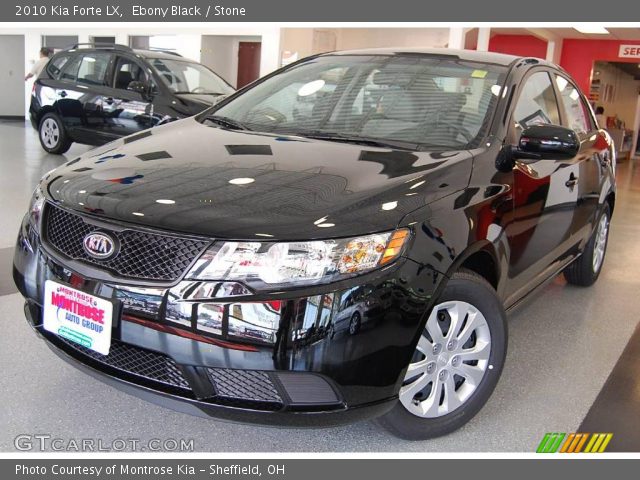 2010 Kia Forte LX in Ebony Black