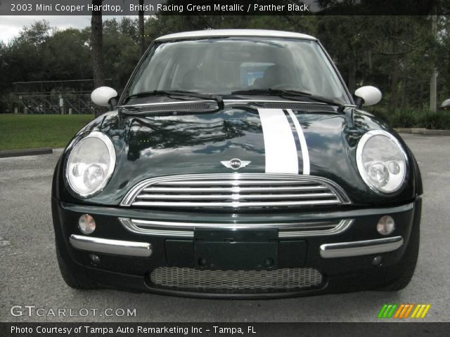 2003 Mini Cooper Hardtop in British Racing Green Metallic