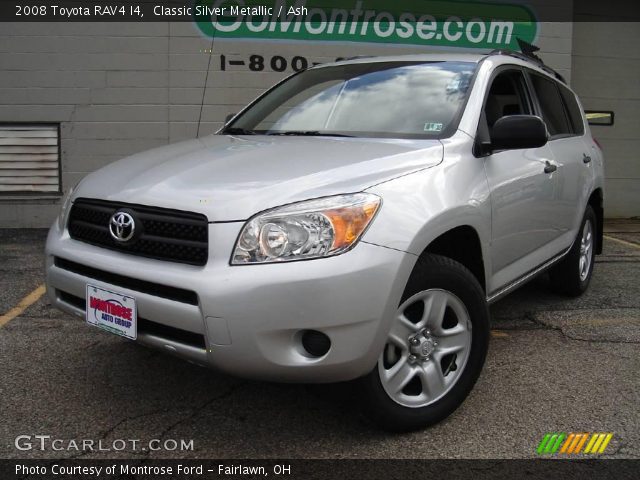 2008 Toyota RAV4 I4 in Classic Silver Metallic