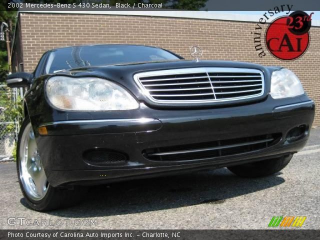2002 Mercedes-Benz S 430 Sedan in Black