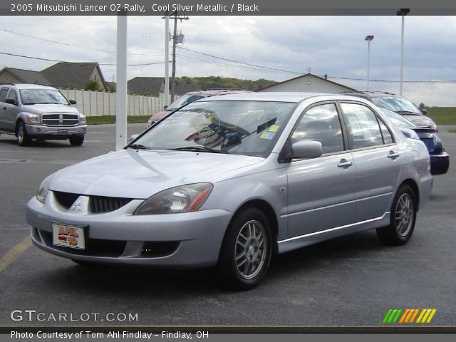 2005 Mitsubishi Lancer OZ Rally in Cool Silver Metallic