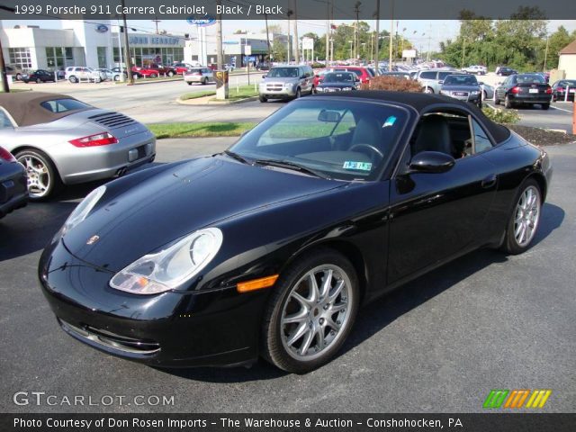 1999 Porsche 911 Carrera Cabriolet in Black