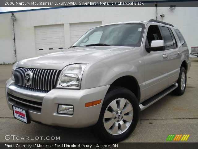 2006 Mercury Mountaineer Luxury AWD in Silver Birch Metallic