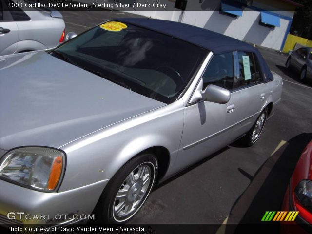 2003 Cadillac DeVille Sedan in Sterling Silver