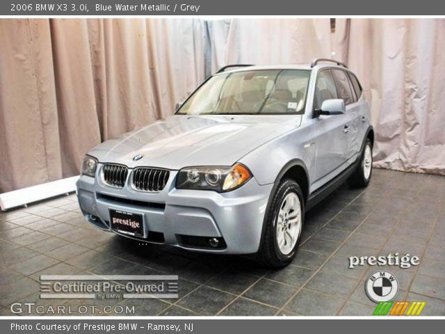2006 BMW X3 3.0i in Blue Water Metallic
