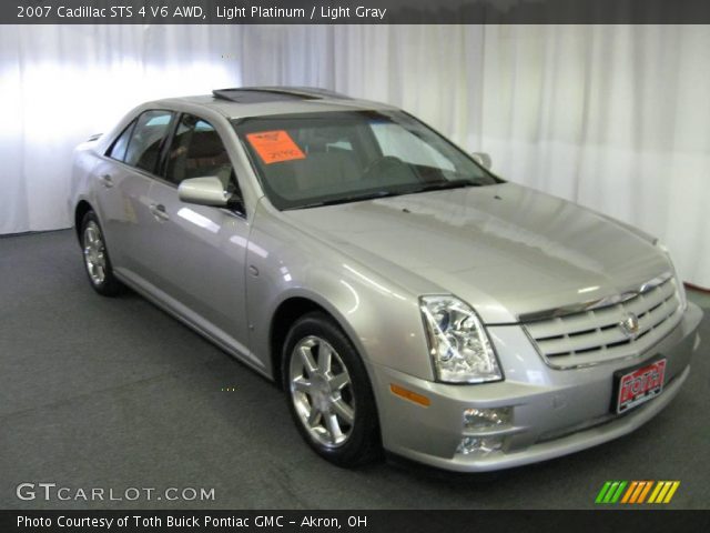 2007 Cadillac STS 4 V6 AWD in Light Platinum