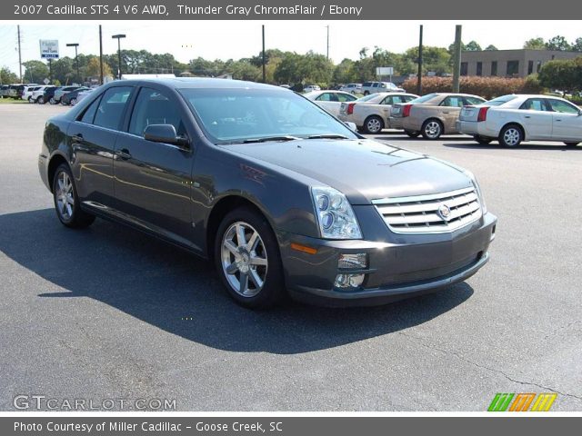 2007 Cadillac STS 4 V6 AWD in Thunder Gray ChromaFlair