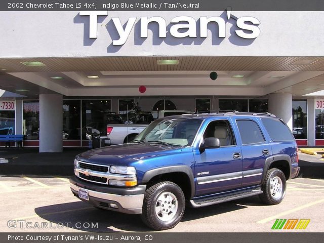 2002 Chevrolet Tahoe LS 4x4 in Indigo Blue Metallic