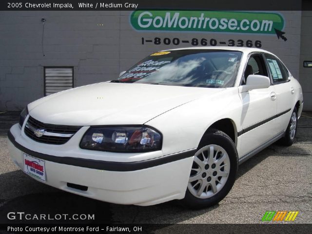 2005 Chevrolet Impala  in White