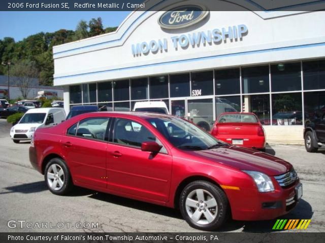 2006 Ford Fusion SE in Redfire Metallic