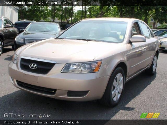 2008 Hyundai Sonata GLS in Golden Beige