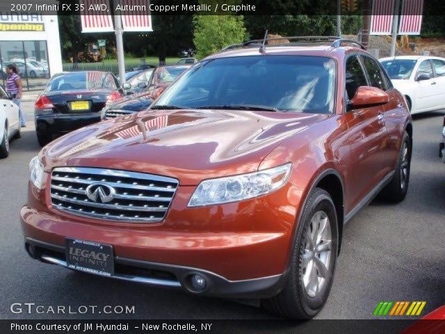 2007 Infiniti FX 35 AWD in Autumn Copper Metallic