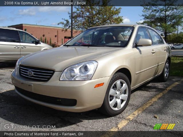 2008 Kia Optima LX in Light Almond Beige