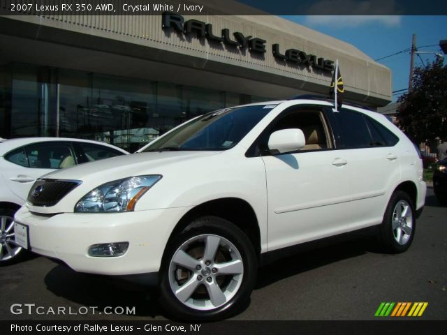 2007 Lexus RX 350 AWD in Crystal White