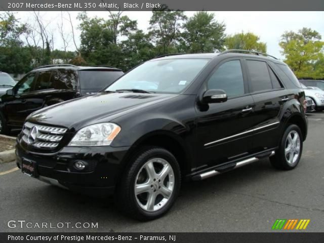 2007 Mercedes-Benz ML 350 4Matic in Black