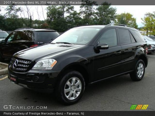 2007 Mercedes-Benz ML 350 4Matic in Black