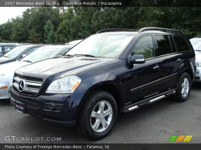 2007 Mercedes-Benz GL 450 in Capri Blue Metallic