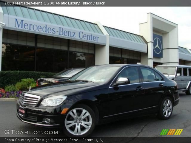 2008 Mercedes-Benz C 300 4Matic Luxury in Black