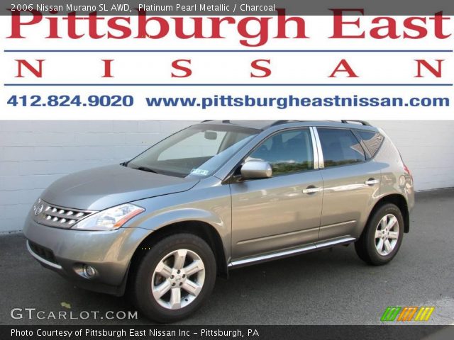 2006 Nissan Murano SL AWD in Platinum Pearl Metallic