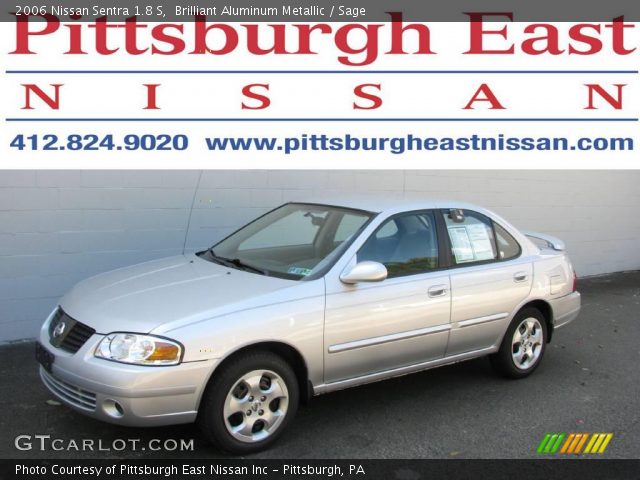 2006 Nissan Sentra 1.8 S in Brilliant Aluminum Metallic