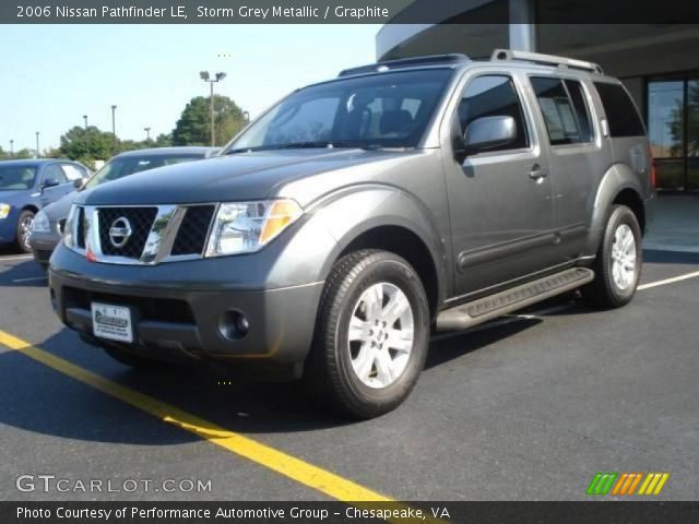 2006 Nissan Pathfinder LE in Storm Grey Metallic