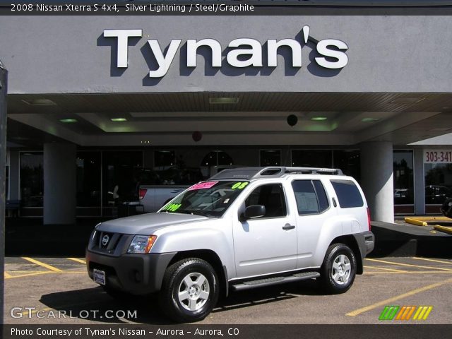 2008 Nissan Xterra S 4x4 in Silver Lightning